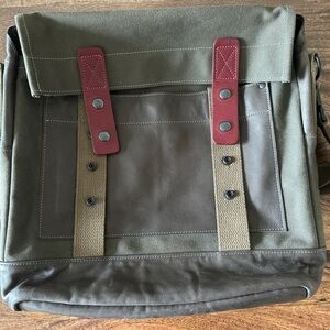 Heath Ceramics x Stein messenger bag-- rare collaboration piece!